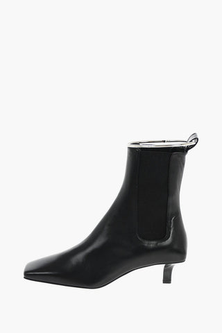 Leather Boots with Anklet