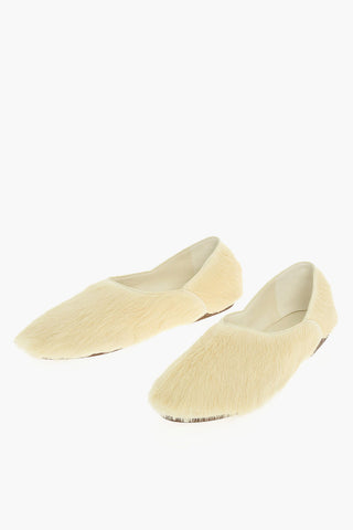 Ponyskin Ballet Flats