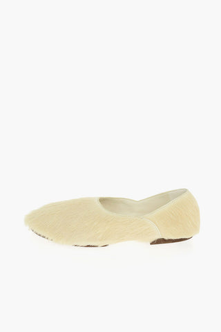 Ponyskin Ballet Flats
