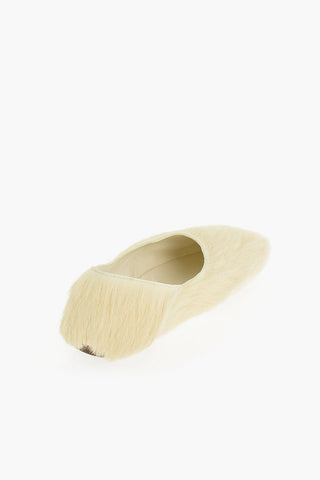 Ponyskin Ballet Flats