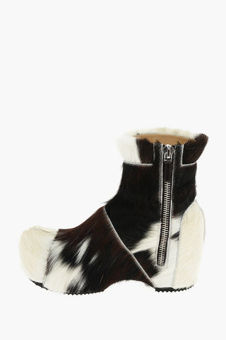 Platform Ponyskin Boots