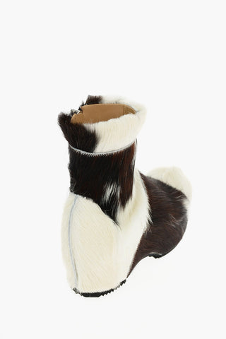Platform Ponyskin Boots