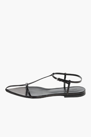Leather Sandals with Strap