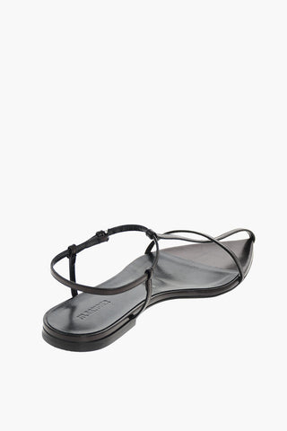 Leather Sandals with Strap