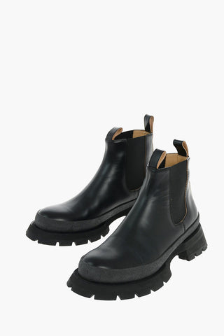 Track Sole Chelsea Boots