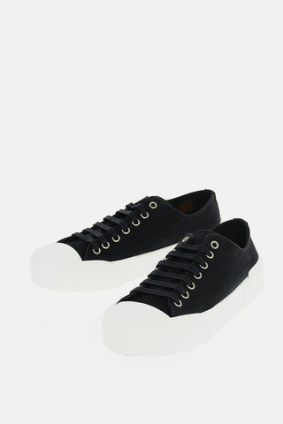 Laced Sneakers with Platform
