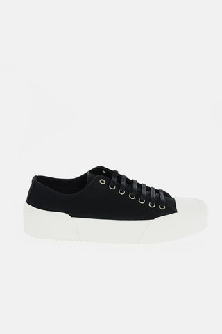Laced Sneakers with Platform