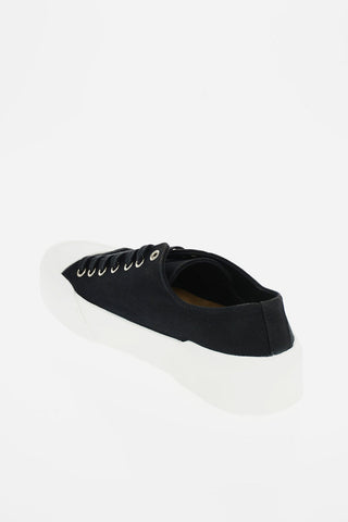 Laced Sneakers with Platform