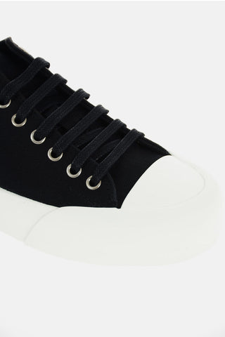 Laced Sneakers with Platform