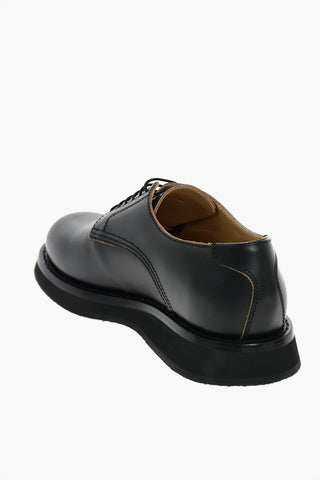 Scarpe Derby Slip On in Pelle