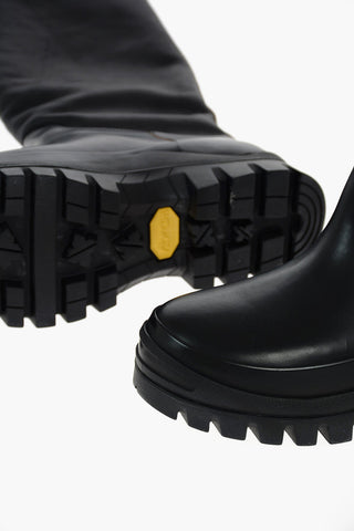 Leather High Boots