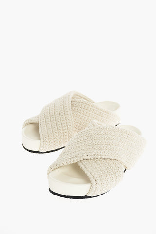 Braided Canvas Slides