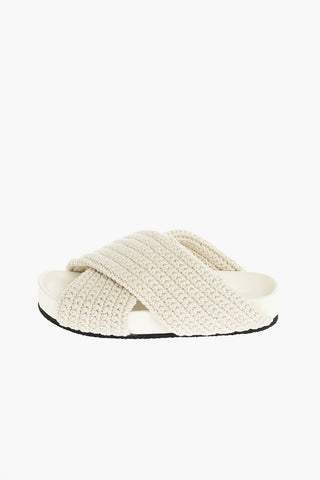 Braided Canvas Slides