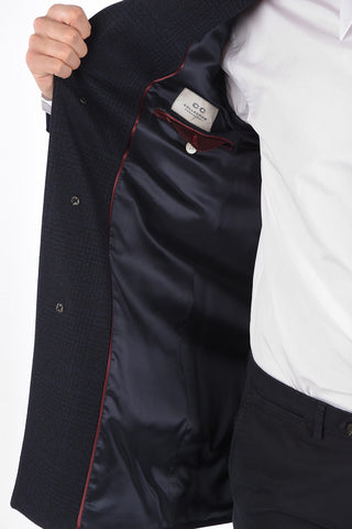 CC COLLECTION district check 3 Button Coat