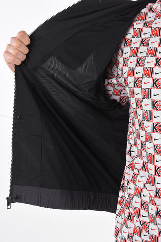 Jacket with Hood and Hidden Button Closure