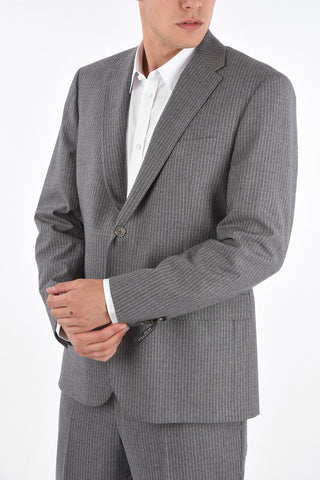 CC COLLECTION pinstriped RIGHT 2-button suit