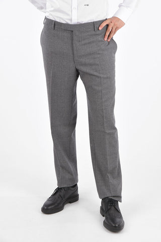 CC COLLECTION pinstriped RIGHT 2-button suit