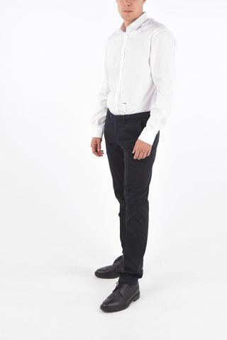Stretch Cotton M ALGA 426 Pants with Belt Loops