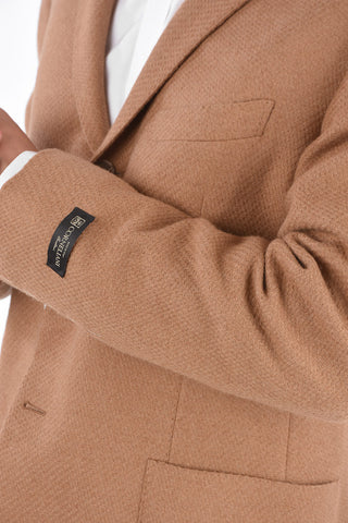 bouclé 2-button blazer
