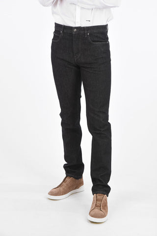 ZZEGNA 5 Pocket Slim Fit Jeans 18 Cm