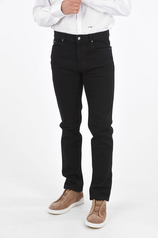 ZEGNA Z Regular Waist Straight Fit Jeans 15cm