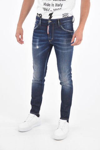Jeans SKINNY DAN Délavée 14 Cm