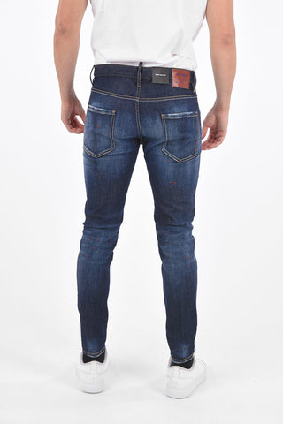 Jeans SKINNY DAN Délavée 14 Cm