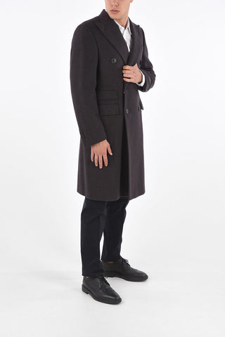 cashmere LEADER Double Breasted Coat