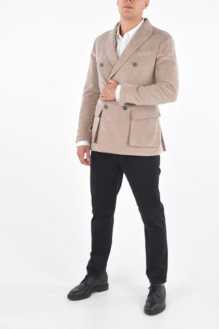 TREND double-breasted blazer with Quilted Inner