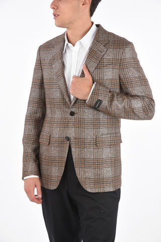 EZ TAILORING Cashmere and Silk Half-Lined Blazer 