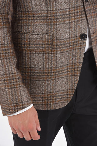 EZ TAILORING Cashmere and Silk Half-Lined Blazer 