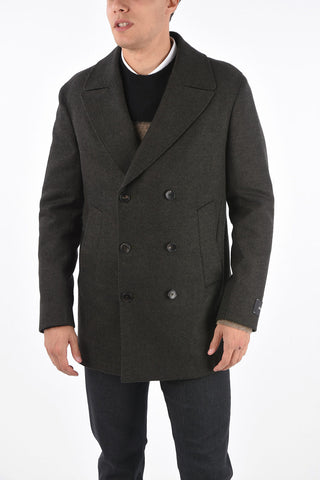 ZEGNA Z Wool Double Breasted Coat