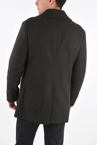 ZEGNA Z Wool Double Breasted Coat