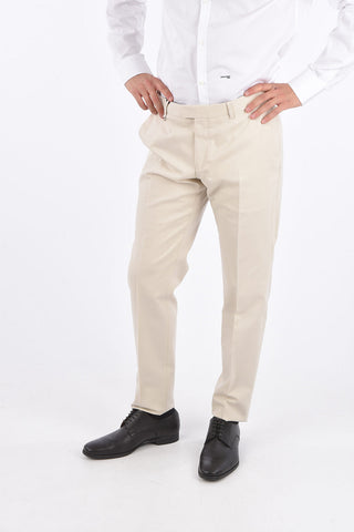 ZEGNA Z Wool and Cotton NARROW Pants