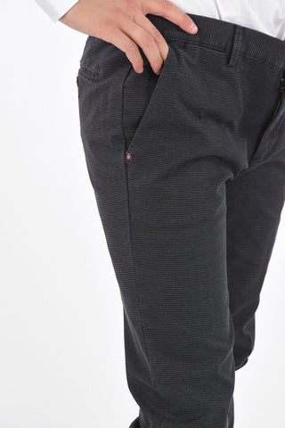 CC COLLECTION Pantaloni Dritti Pied-De-Poule