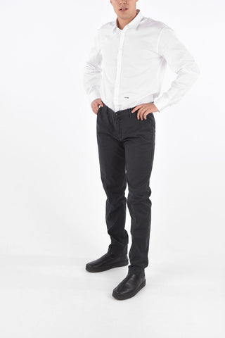 CC COLLECTION Pantaloni Dritti Pied-De-Poule