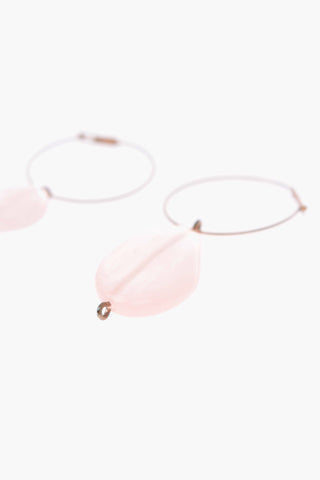 orecchini DROP STONE con pendente