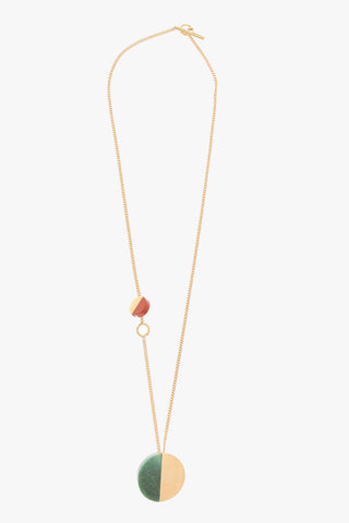 metal TWICE necklace