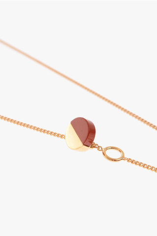 metal TWICE necklace