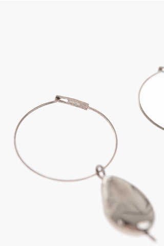 orecchini DROP STONE in metallo