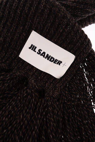 fringed cashmere scarf