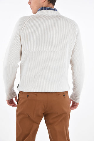 ZEGNA Z Cashmere and Silk Ribbed Sweater