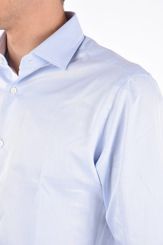 EZ TAILORING Camicia Collo Francese in Cotone TENCEL
