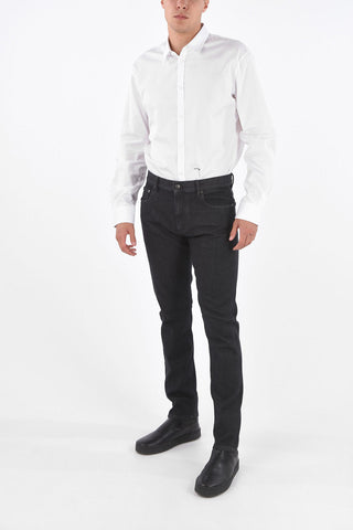 EZ LUX Dark Wash Straight Fit Jeans 18cm