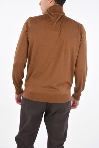 EZ LUXURY Cashmere and Silk Turtleneck Sweater
