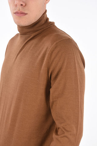 EZ LUXURY Cashmere and Silk Turtleneck Sweater