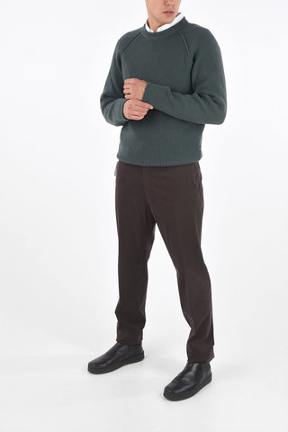 ZEGNA Z Cashmere and Silk Ribbed Sweater