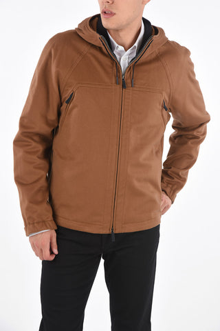 EZ LUXURY Giubbotto in Cashmere con Cappuccio 