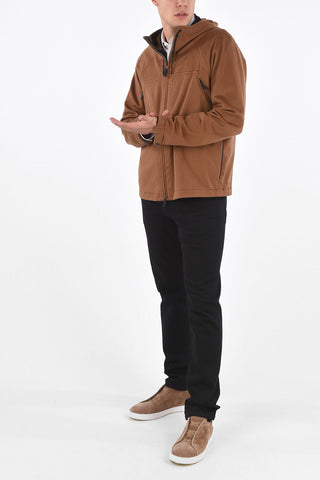 EZ LUXURY Giubbotto in Cashmere con Cappuccio 