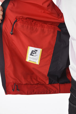 ZZEGNA Hooded Sleeveless Jacket
